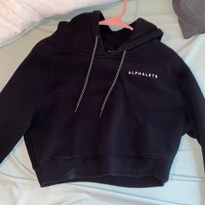 alphalete cropped sweatshirt